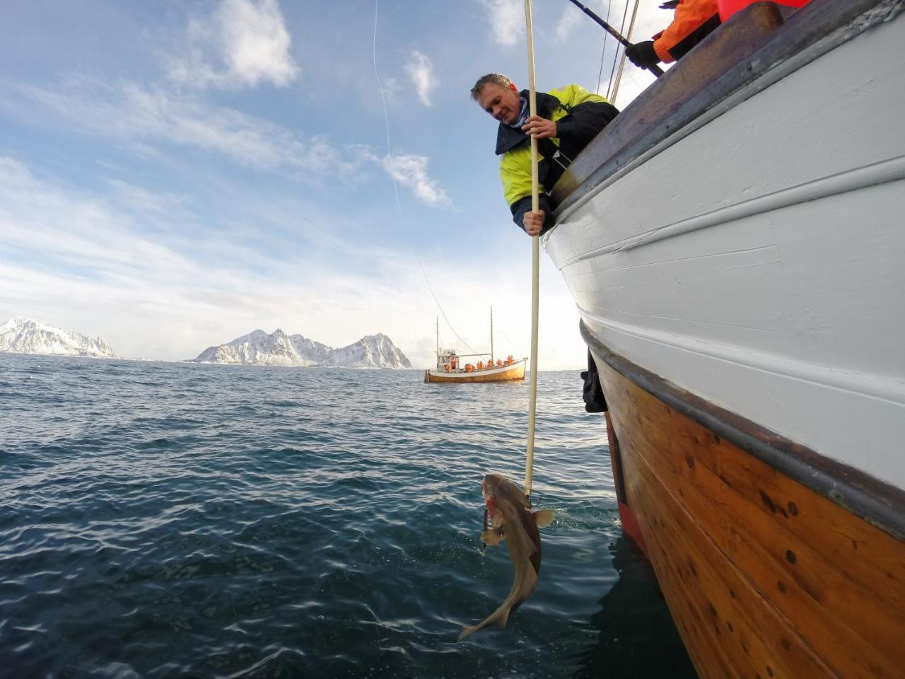 Rorbuene Svolvaer Havn Villa Exterior photo